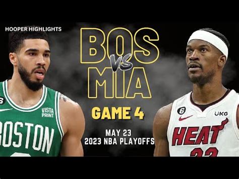 miami vs boston game 4 result